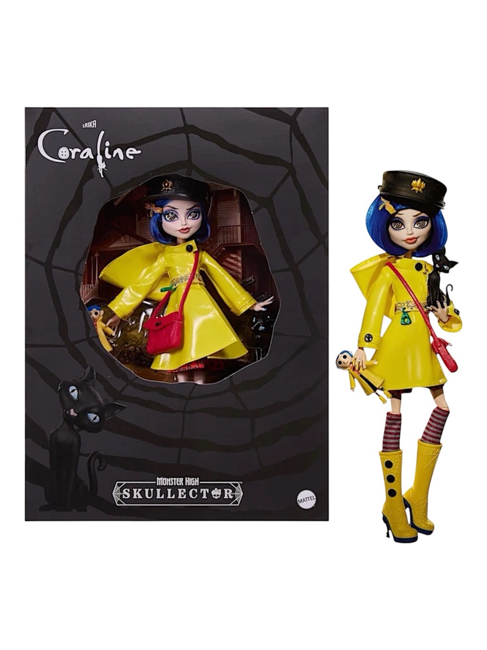 MONSTER HIGH: SKULLECTOR X LAIKA - CORALINE DOLL - BNIB